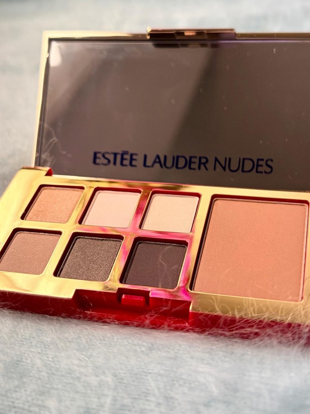 Estee Lauder Nudes Eyeshadow & Blush Palette - Pink, Brown, Champagne
